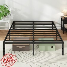 Chroark bed frame full 18 inch black
