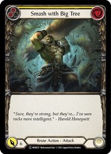 FLESH & BLOOD: Smash with Big Tree  MON227 Yellow 