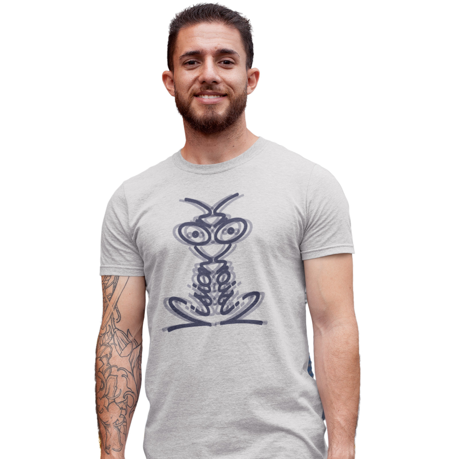 Camiseta Vision On Retro Niños TV Impresa a Mano Camiseta Regalo Cumpleaños