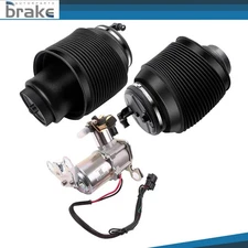 3x Rear Air Suspension Springs Air Compressor For Toyota 4Runner Lexus GX460