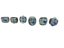 New England Patriots Tom Brady 6 Ring Set Super Bowl Championship Replica 