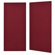 2 Acoustic Sound Absorbing Panels 48"x24"x1