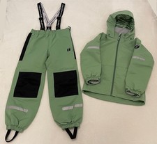 Polarn O. Pyret 7-8 Years, Size 128, Waterproof Stormy Shell Jacket & Trousers