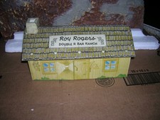 MARX 54MM ROY ROGERS RANCH HOUSE TIM LITHO 1960's PLAYSET ACCESSORY