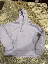 Champion Women  s Size Small Light Purple Pullover Hoodie Sweatshirt