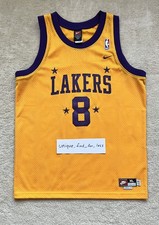 Kobe Bryant Nike Throwback Rewind 1957 Lakers Stitched Jersey #8 Youth Large