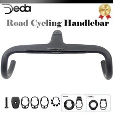 Carbon Fiber Road Cycling Handlebar Internal Cable Integrated Handlebar 28.6mm