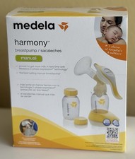 New, Sealed, Medela Harmony manual Breast Pump with 2 bottles