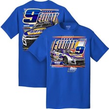 Chase Elliott #9 NASCAR 2026 Fast Car Scheme 2 Sided Car Blue T-Shirt