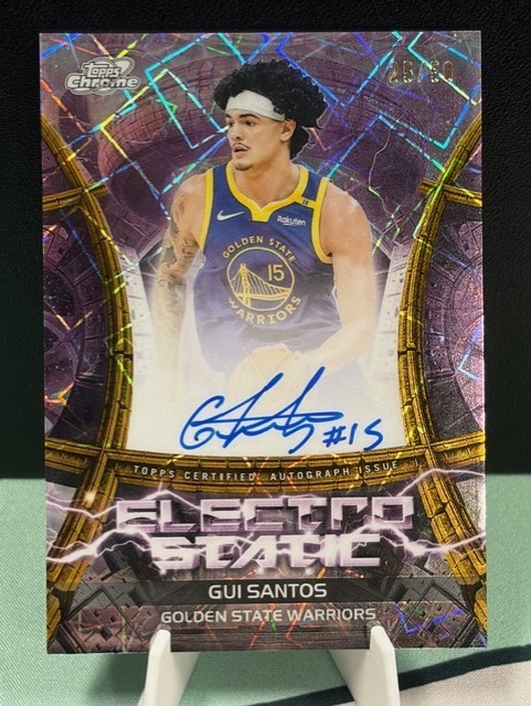 2026 TOPPS CHROME ESS-GSA GUI SANTOS AUTO /50  RA-14
