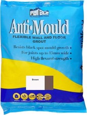 Anti-Mould Flexible Brown Wall & Floor Grout 3kg