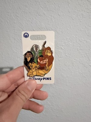 Disney 2025 Family Cluster Pin Lion King Simba Scar Mufasa Pumbaa Timon Rafiki
