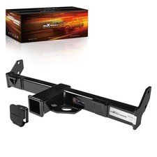 Trailer Hitch Front Black For Jeep Wrangler Jk 2007 2008 2009 2010-2018