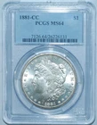 1881 CC PCGS MS64 VAM-2 Doubled 88 RPD Carson City Morgan Silver Dollar