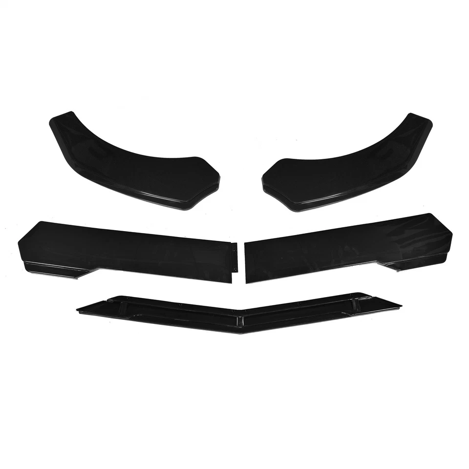 Front Bumper Lip Splitter Spoiler Glossy Black Body Kit For Ford Taurus Sho Foto 3 de 4