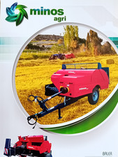 Oryginalna broszura minos agri. Prasy belujące T-BM.