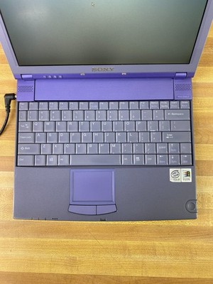 Sony VAIO PCG-532A Retro Gaming Laptop Pentium III 650MHz 192MB