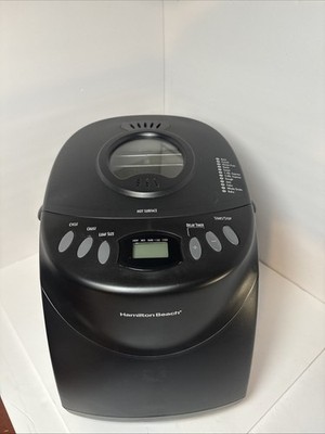 Hamilton Beach BM07 29882  Two Pound Home Baker Breadmaker Black-USED ONCE