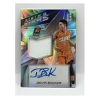 Panini Spectra Devin Booker Rising Stars Prizm Auto Mem #18/199 Suns