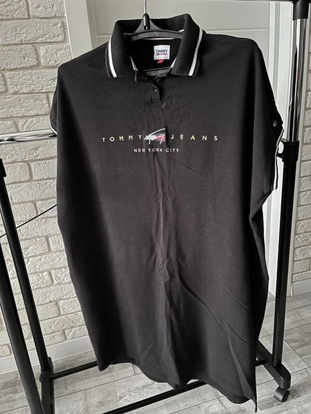 Women Tommy Jeans Dress Black Cotton