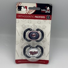 BabyFanatic - Minnesota Twins - Officially Licensed MLB Pacifier 2-Pack RARE