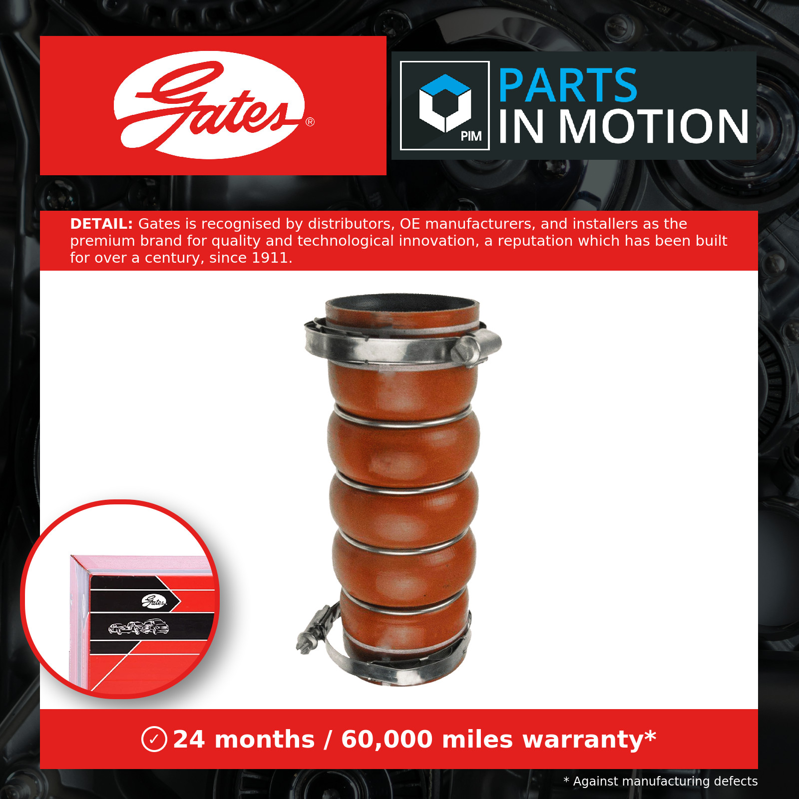 CHARGE AIR HOSE 09-0123 FOR DS PEUGEOT 3008/MPV 207/207+ RCZ 208 5008 308/SW - Image 20