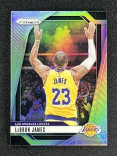 2024-25 Panini Prizm Basketball LeBron James #130 Silver Prizm Lakers &04151