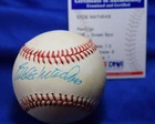 Eddie Mathews PSA DNA Autographed Official National League ONL Signed Baseball