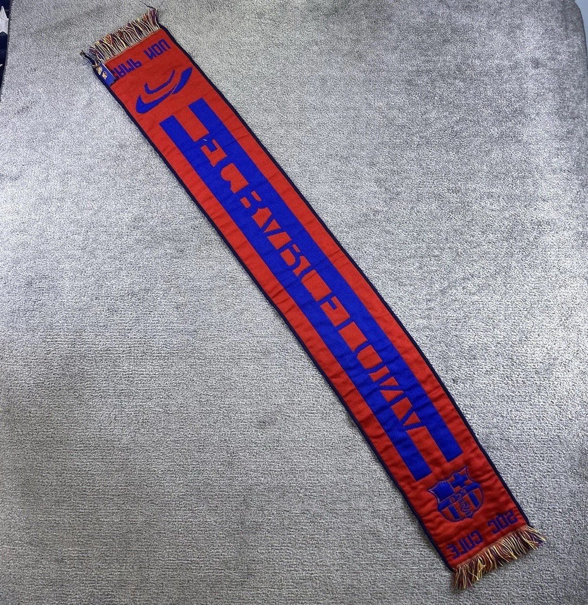 FC Barcelona Scarf Adult Red Blue Messi Scarve 60