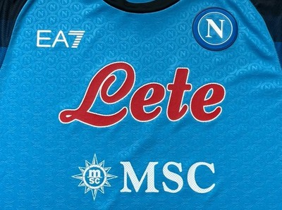 2022/23 Napoli Authentic Home Jersey #3 Kim Minjae Large Skin Fit