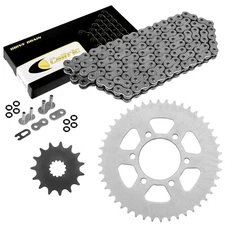 O-Ring Drive Chain & Sprockets Kit for Kawasaki EX650 Ninja 650R 2006-2016