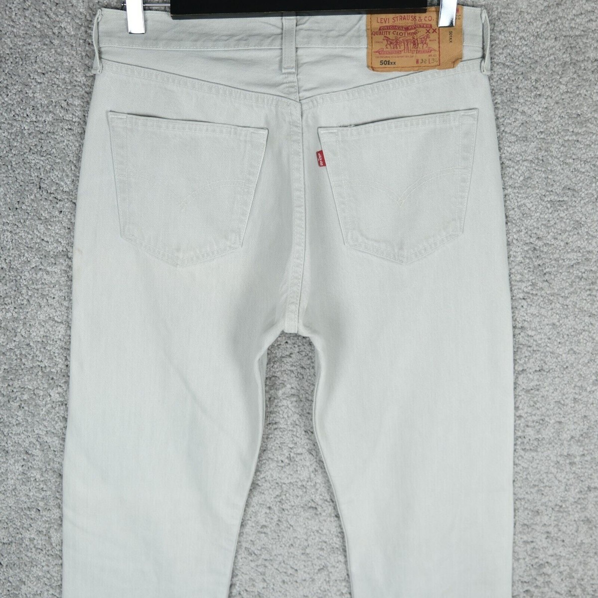 LEVI'S 501xx DEADSTOCK MEN'S JEANS W32 L34 VINTAGE LIGHT LEVI'S 501xx DEADSTOCK MEN'S JEANS W32 L34 VINTAGE LIGHT