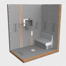 High-Quality Tile Backer Board 10-Pcs - Waterproof & Mold Resistant, 1/2" 3x5 ft