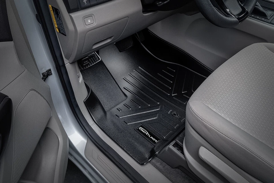 SMARTLINER Custom Fit Floor Mats 3 Rows Cargo Liner TPE 2015-2021 Kia Sedona SXL - Image 2 of 4