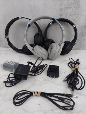 Lot Of 3 Sentry BT825  Evolution Bluetooth Folding Headphones - *TESTED*
