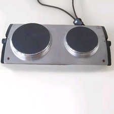 Double Hob! NEW! 1500W Ceramic Portable Infrared Electric Double Hot Plate Hob