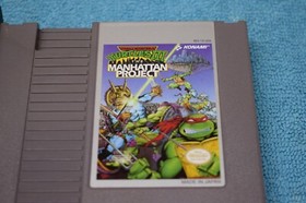 Teenage Mutant Ninja Turtles III The Manhattan Project Nintendo NES  G-3