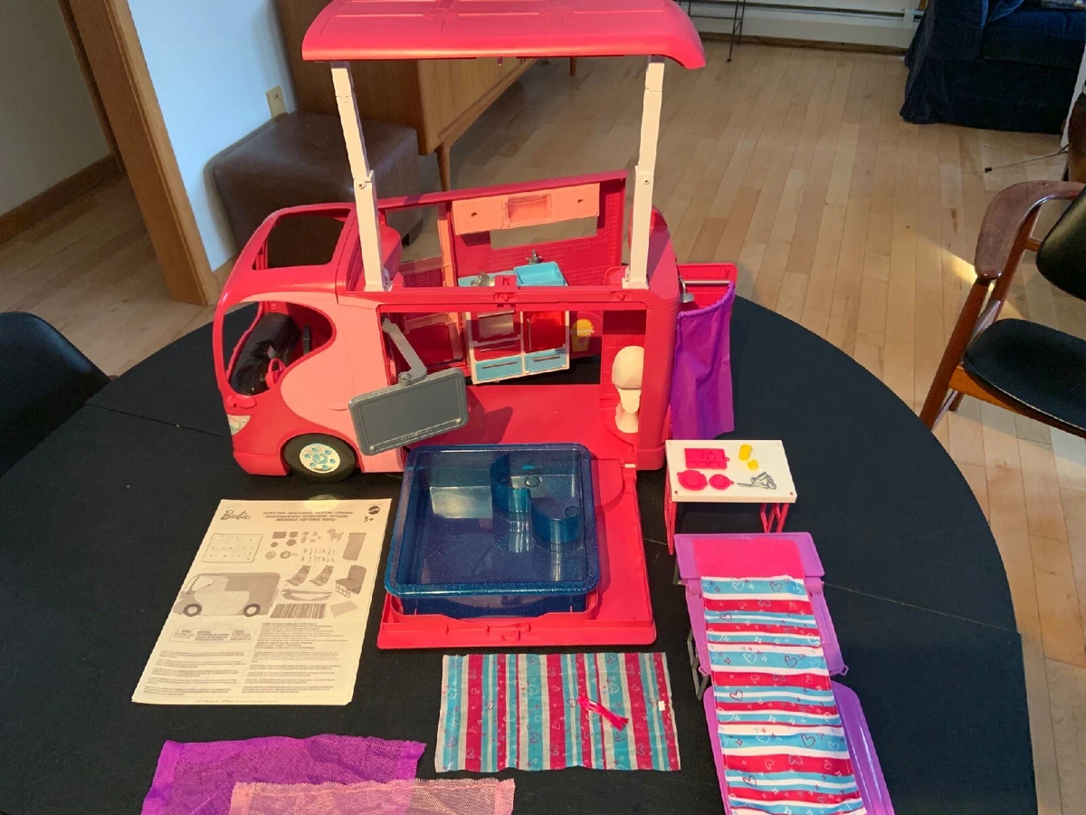 Barbie sisters family camper sale