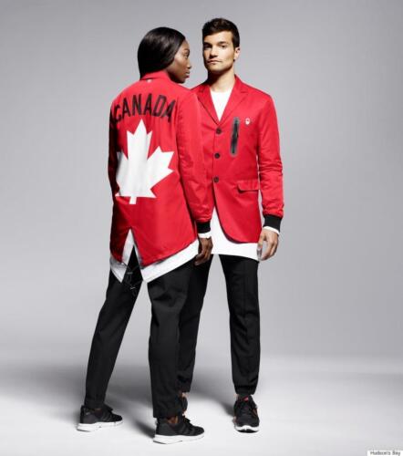 HUDSON'S BAY x DSQUARED2 RIO 2016 OLYMPIC OPENING CEREMONY PODIUM JACKET COAT~S - Picture 1 of 12