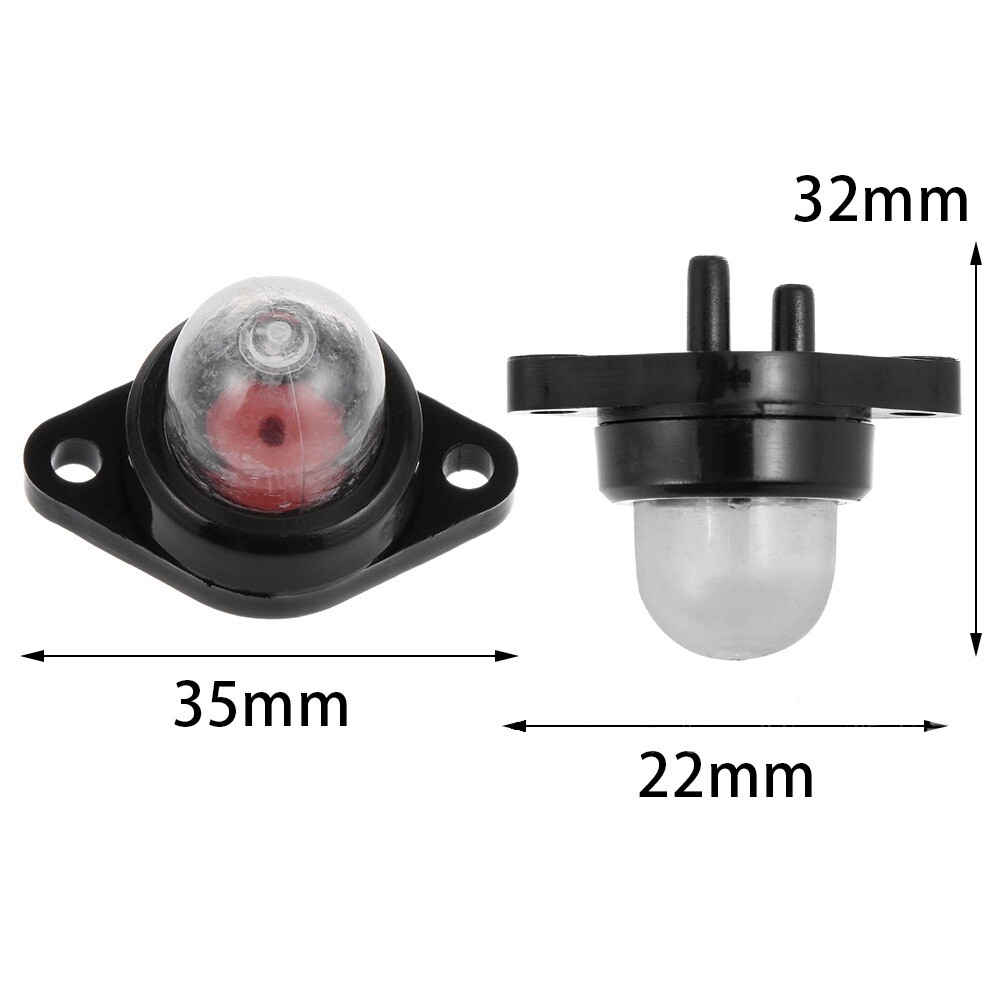 AISEN Kraftstoffpumpe Primer Birne – 6 Stück, Für Kettensägen, Trimmer & Freischneider