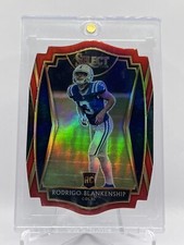 2020 Select Rodrigo Blankenship Red Die-Cut Prizm Refractor Rookie SP RC #175