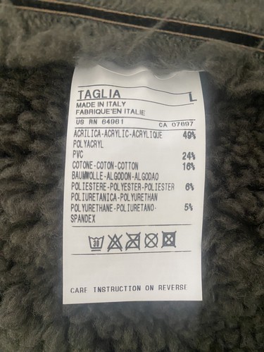 Benetton Aviator/Chaqueta Voladora (Grande) - Rara Edición Limitada Nueva Stock Antiguo - Imagen 9 de 9