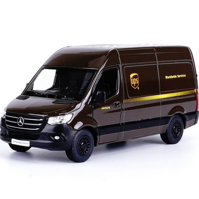 Kinsmart Mercedes-Benz Sprinter UPS Edition Figure, 1EA