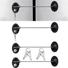 Paquete De 4 Cerraduras De Seguridad Para Ni os Con Llaves Para Cajones Y Nevera