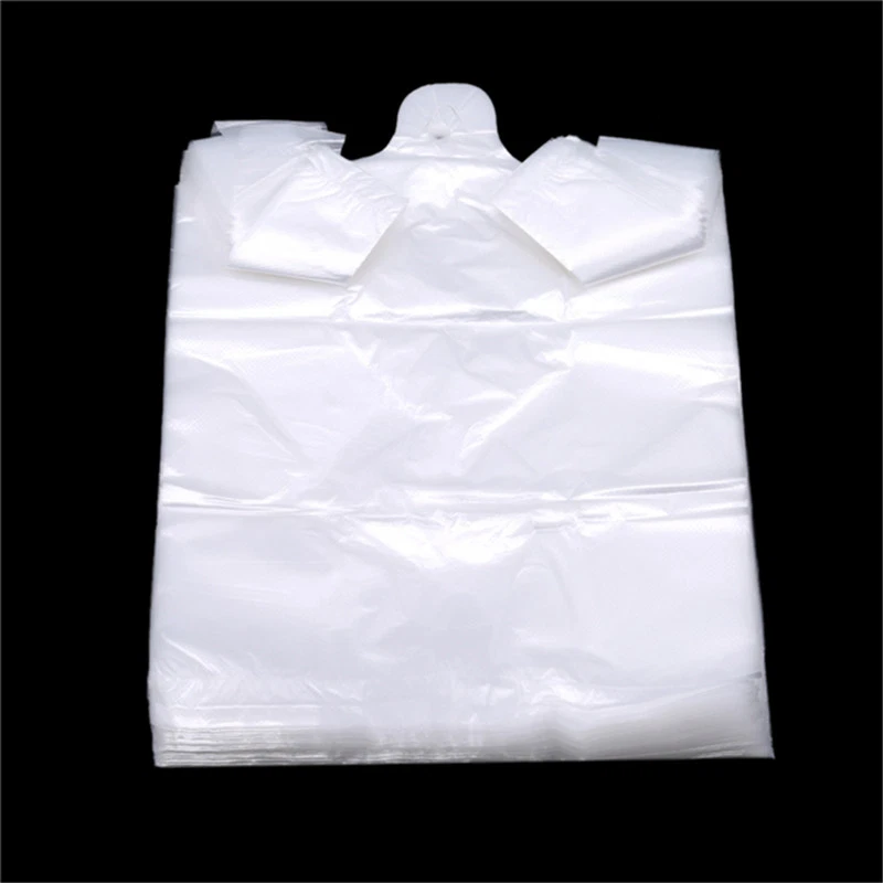 Medium Clear Plastic Carry Bag 250 x 380 Pack 100 | QIS Packaging