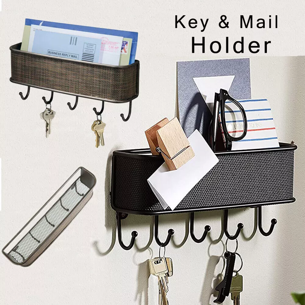 5 hook online key holder