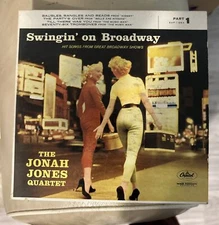 THE JONAH JONES Swingin' On Broadway CAPITOL EAP1-963 Pressing France 1958 EP EX