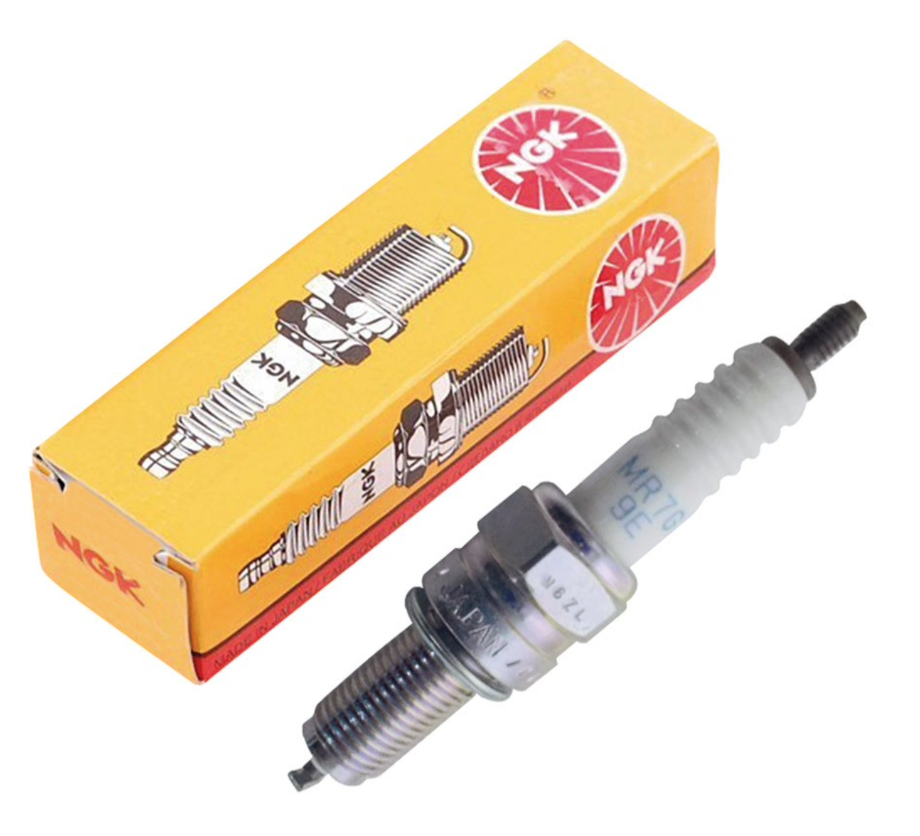 Candela NGK MR8Bi-8 Iridium - Ricambio Alta Prestazione Per Motori - Foto 8