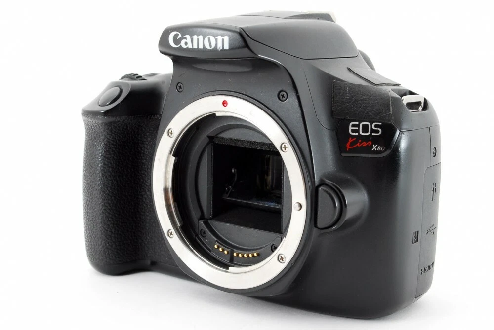 Canon EOS Rebel T6/1300D/Kiss X80 18.0MP 35-80/80-200mm [Exc w/SD Card [957]