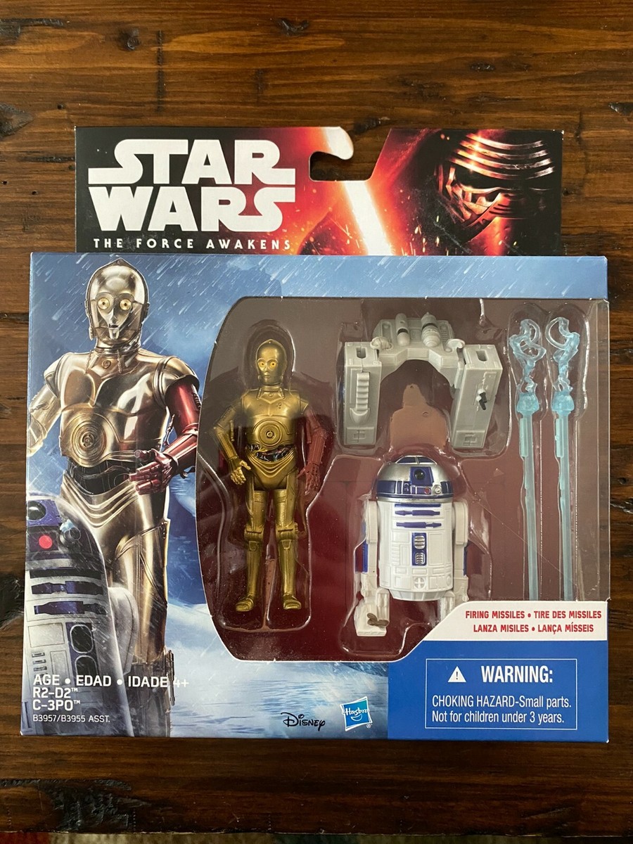 STAR WARS Force Awakens C-3PO & R2-D2 Figure 2 pack MIP | eBay